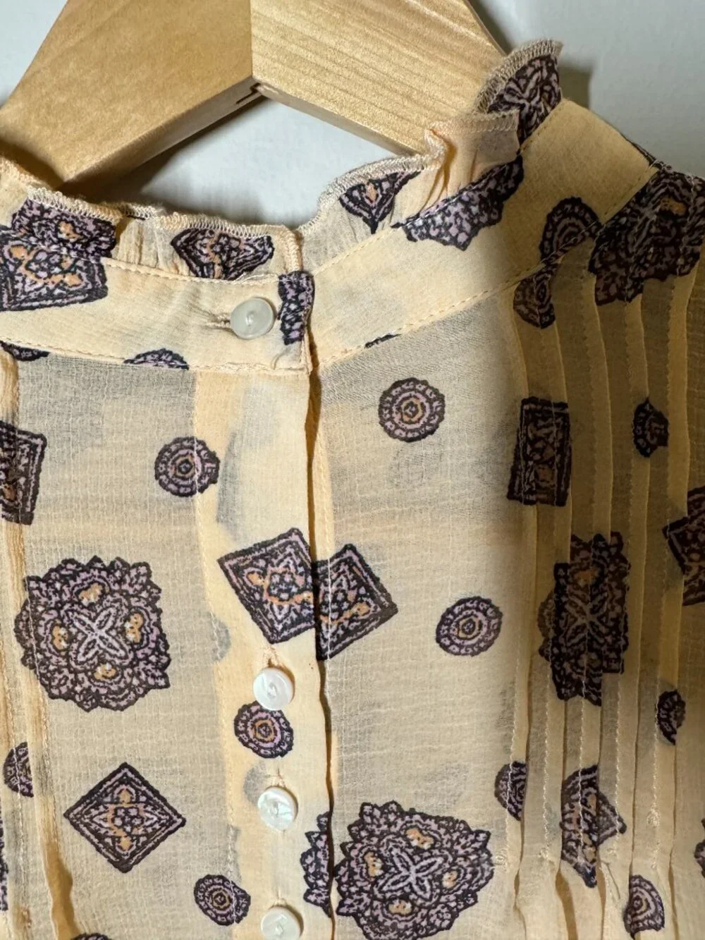 Free People Women's Turn Turn Mini Dress w/ Medallion Print Sz. XS - Picture 4 of 7